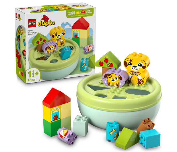 LEGO DUPLO 10441 Sorter kształtów: dom szczeniaczków - 1331603 - zdjęcie 2